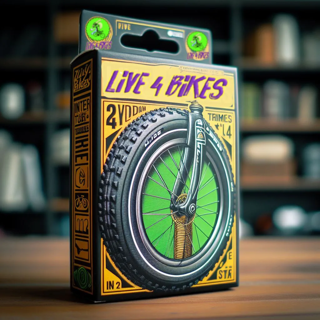 4.00x6 Inner Tube with 32mm 90 degree Schrader Valve | Live4Bikes