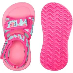 Baby Swimming Sandals - Pink flamingo print