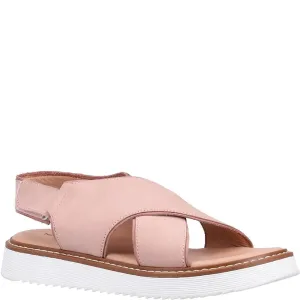 Blush Clarissa Crossover Sandals