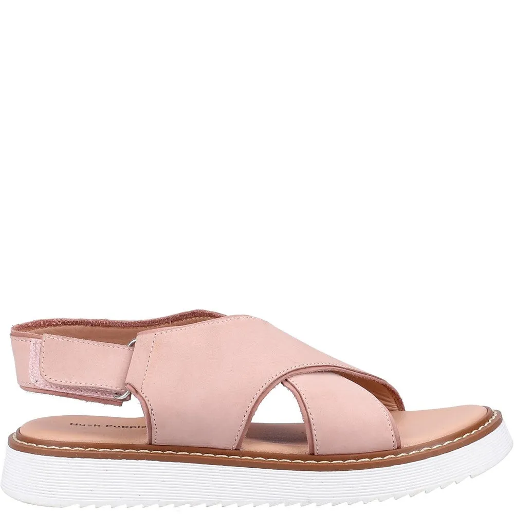 Blush Clarissa Crossover Sandals