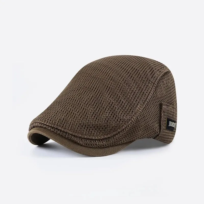 Branded Men's Scully Cap  Timeless Style & Urban Sophistication