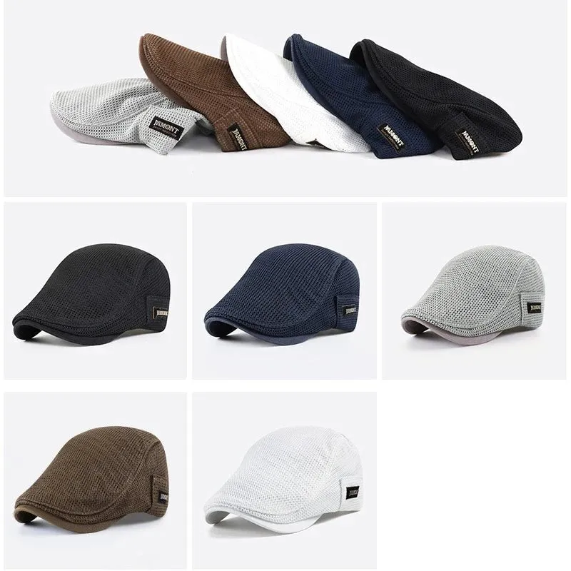 Branded Men's Scully Cap  Timeless Style & Urban Sophistication
