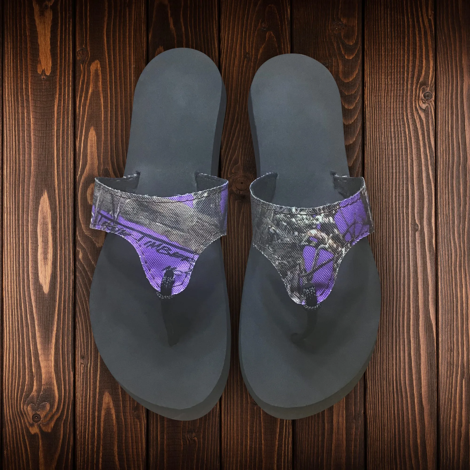 Camo Flip Flops with New Ultra Comfort Sole