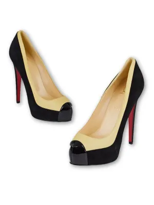 Christian Louboutin Mago Platform 140 Pumps Shoes Size Ladies