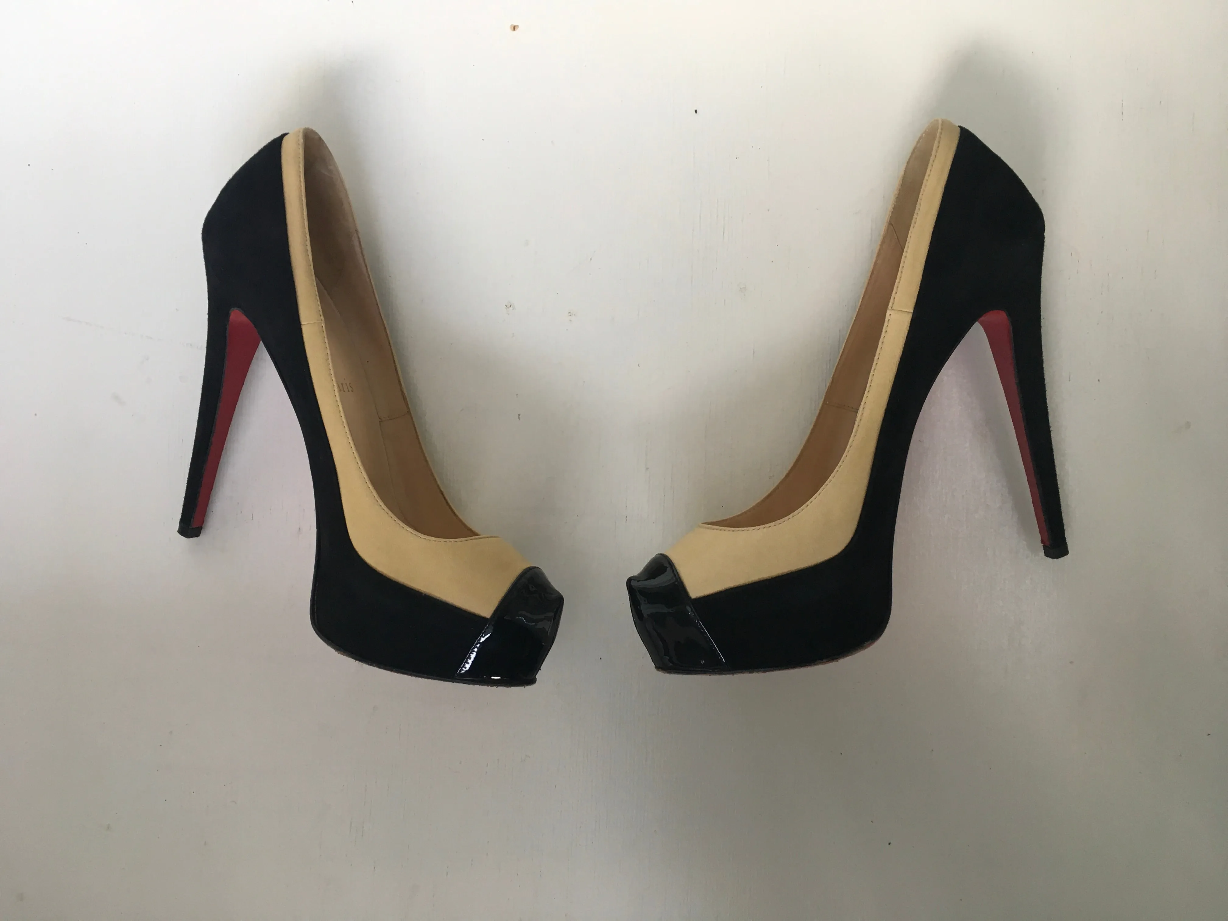 Christian Louboutin Mago Platform 140 Pumps Shoes Size Ladies