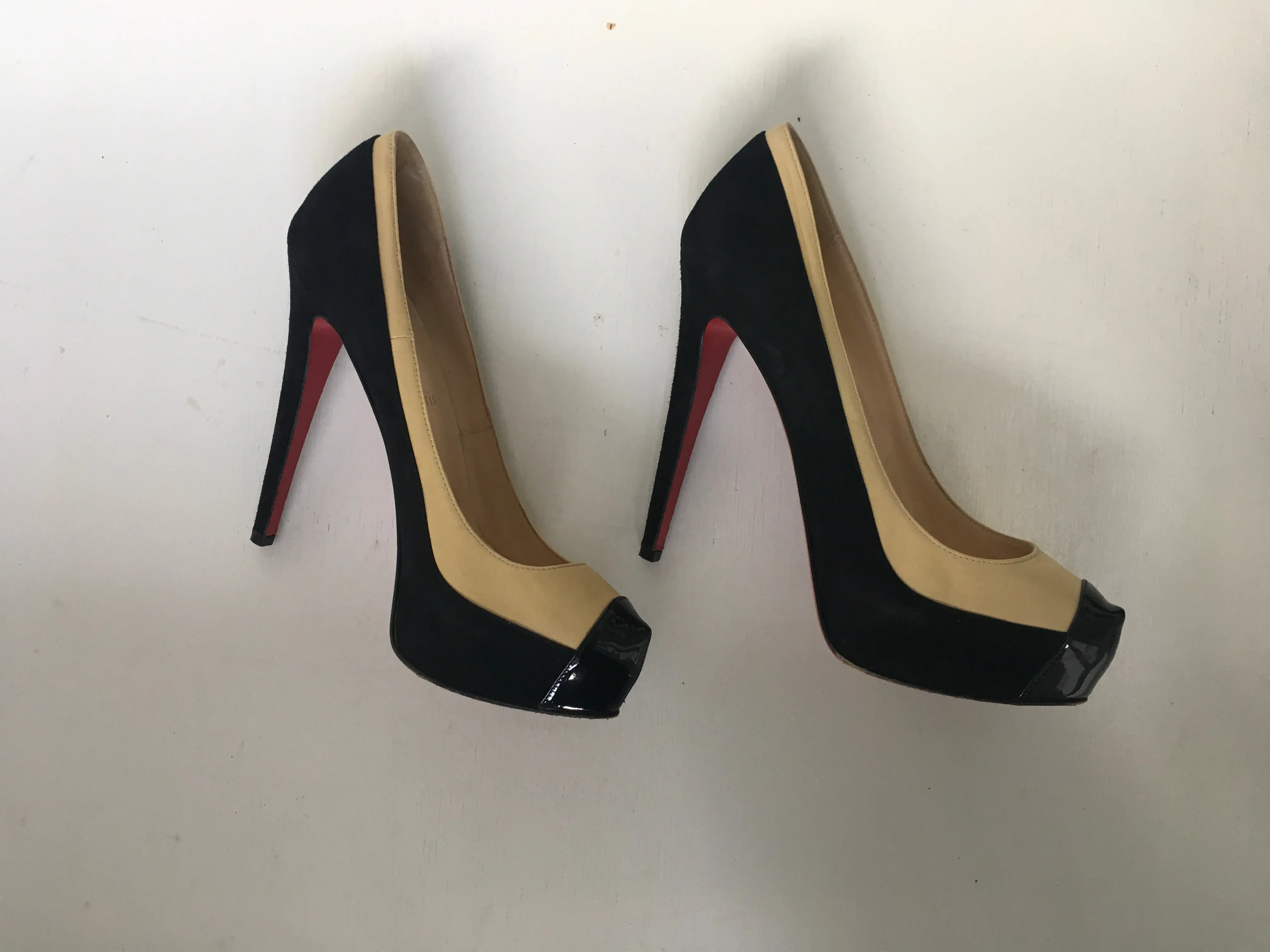 Christian Louboutin Mago Platform 140 Pumps Shoes Size Ladies