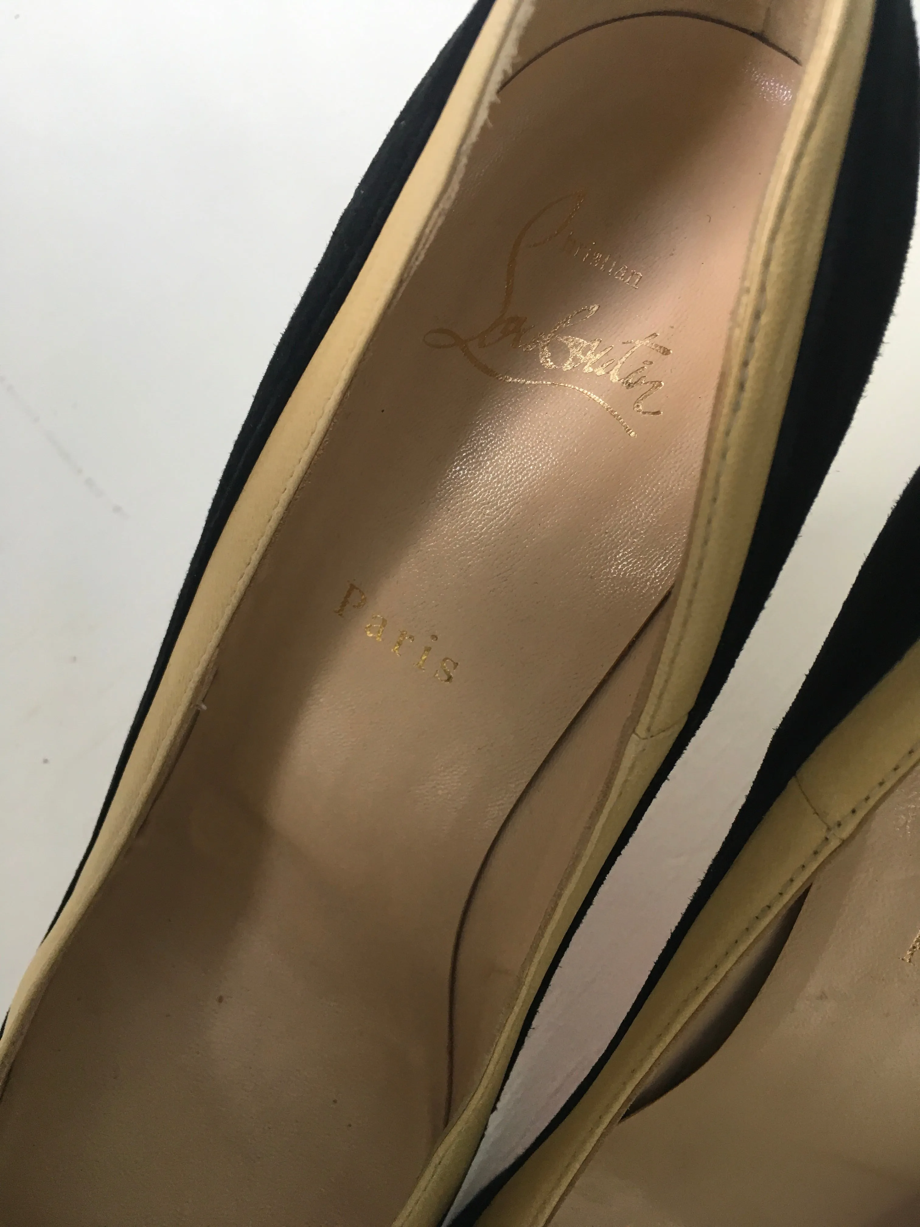 Christian Louboutin Mago Platform 140 Pumps Shoes Size Ladies