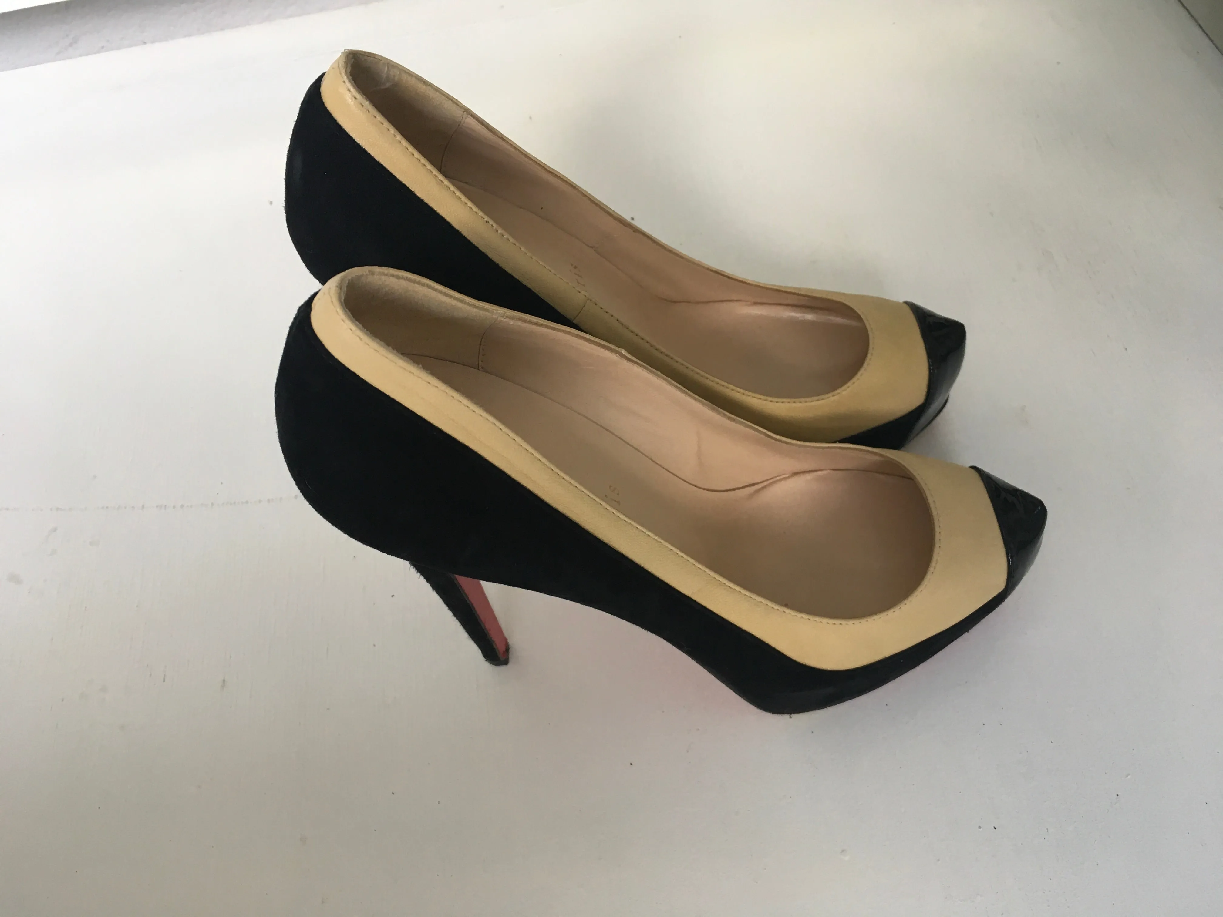 Christian Louboutin Mago Platform 140 Pumps Shoes Size Ladies