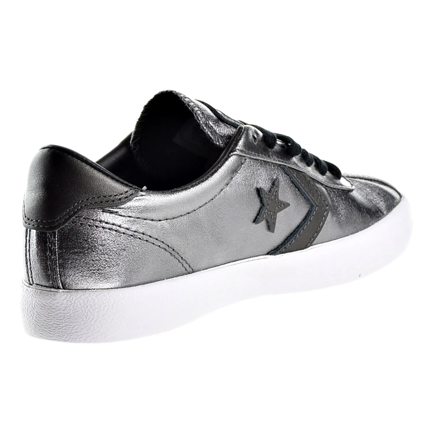 Converse Breakpoint Metallic Canvas Low Top Women's Black Pearl/White