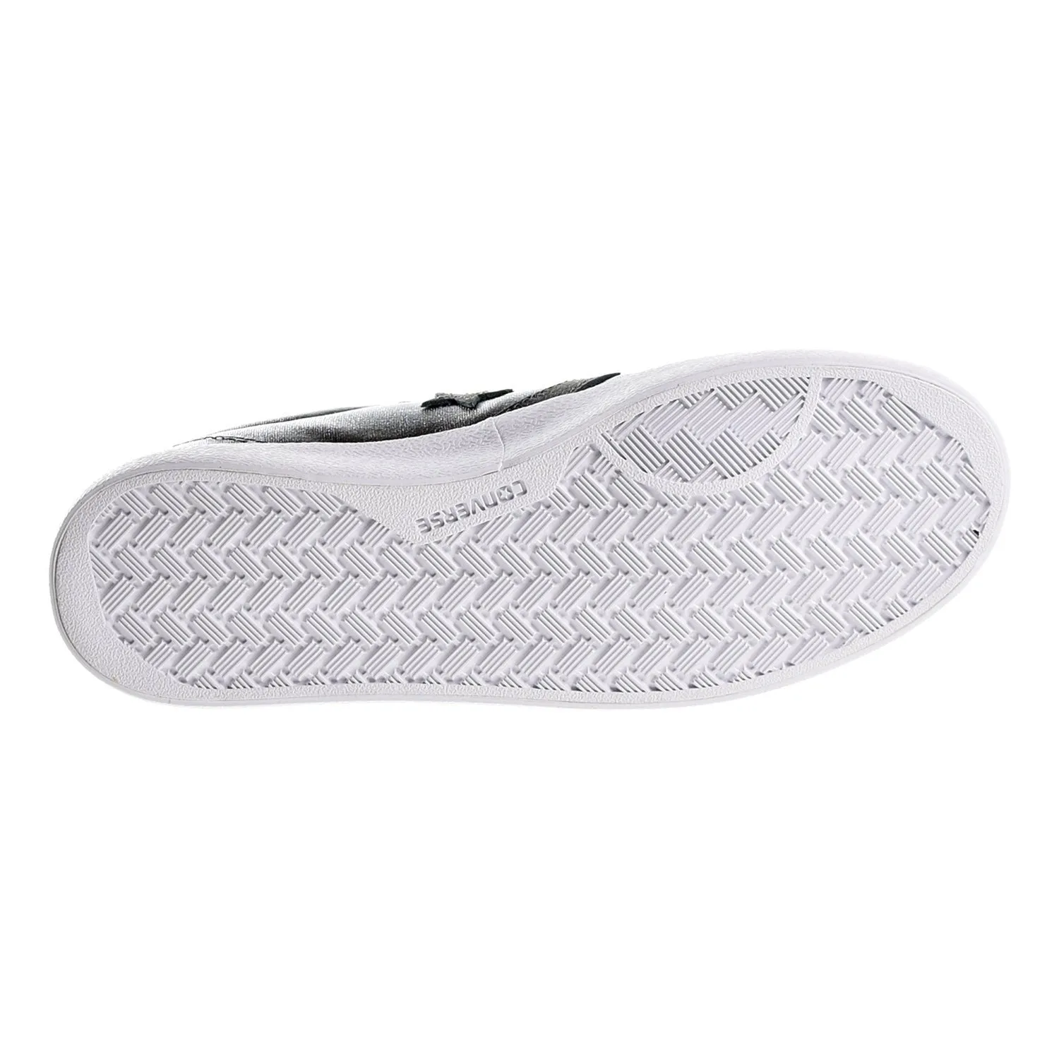 Converse Breakpoint Metallic Canvas Low Top Women's Black Pearl/White