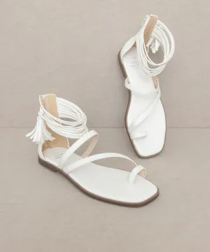 Divine Ankle Wrap Sandals