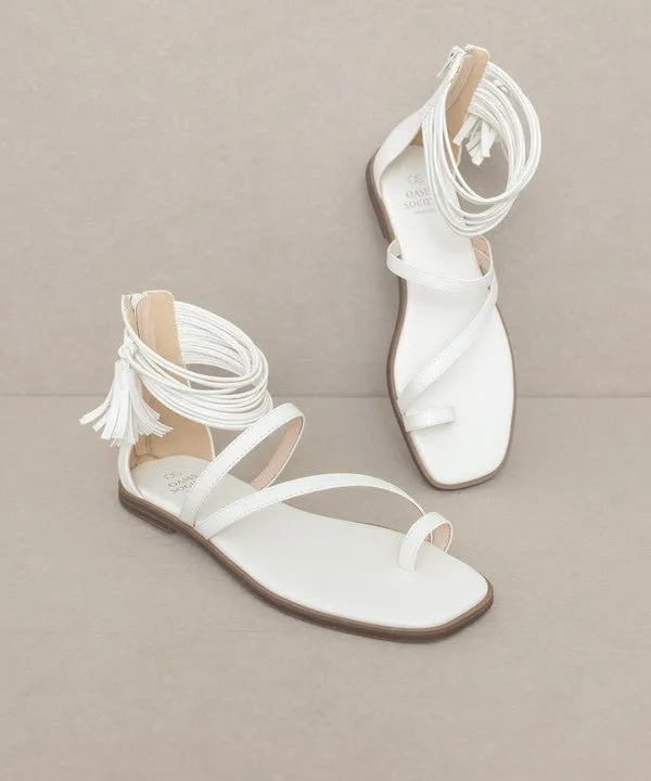 Divine Ankle Wrap Sandals