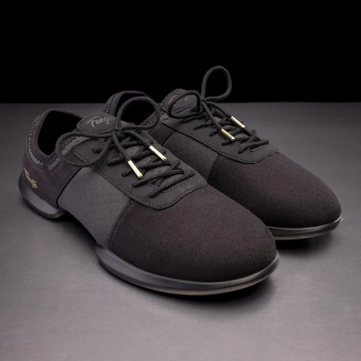 Fuego Dance Shoes - Split-sole | All-black (In-Store)