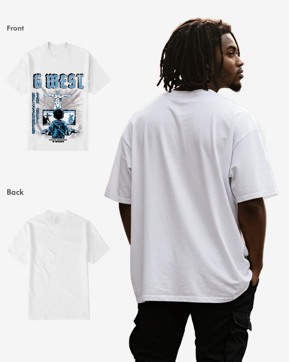 G West Game of G Baby Blue Tee Big and Tall