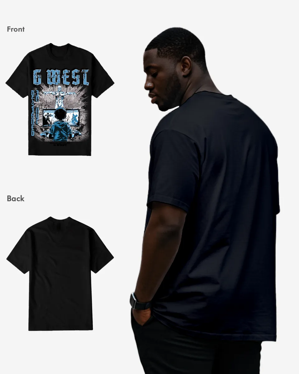 G West Game of G Baby Blue Tee Big and Tall