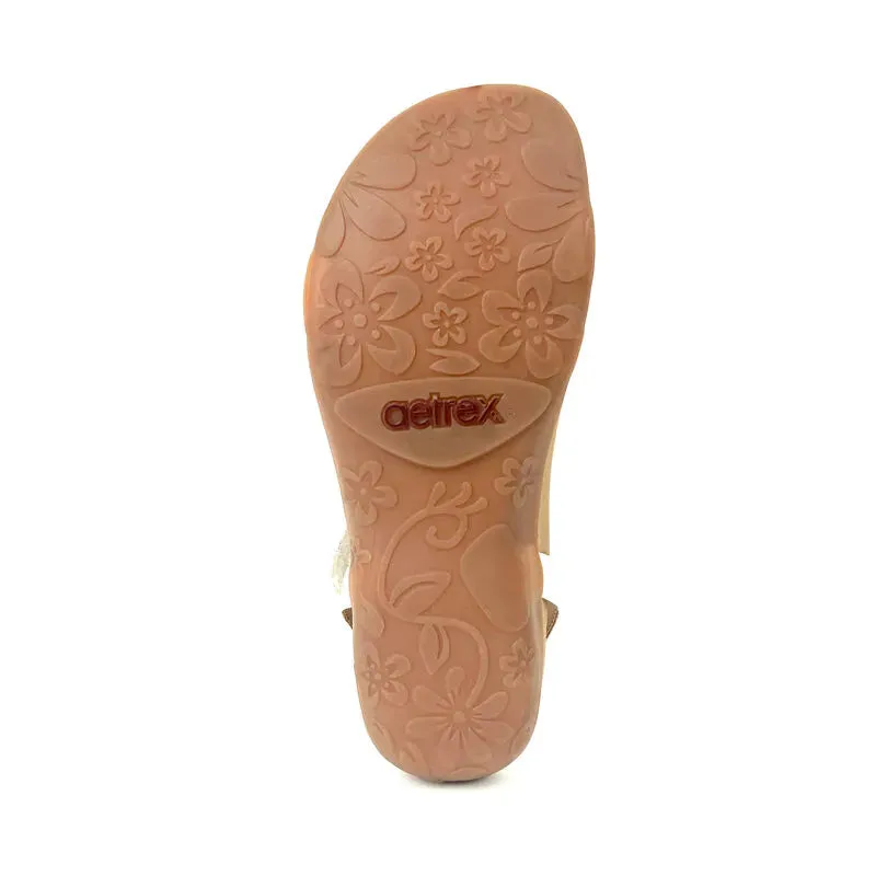 Gabby Adjustable Strap Sandal - White