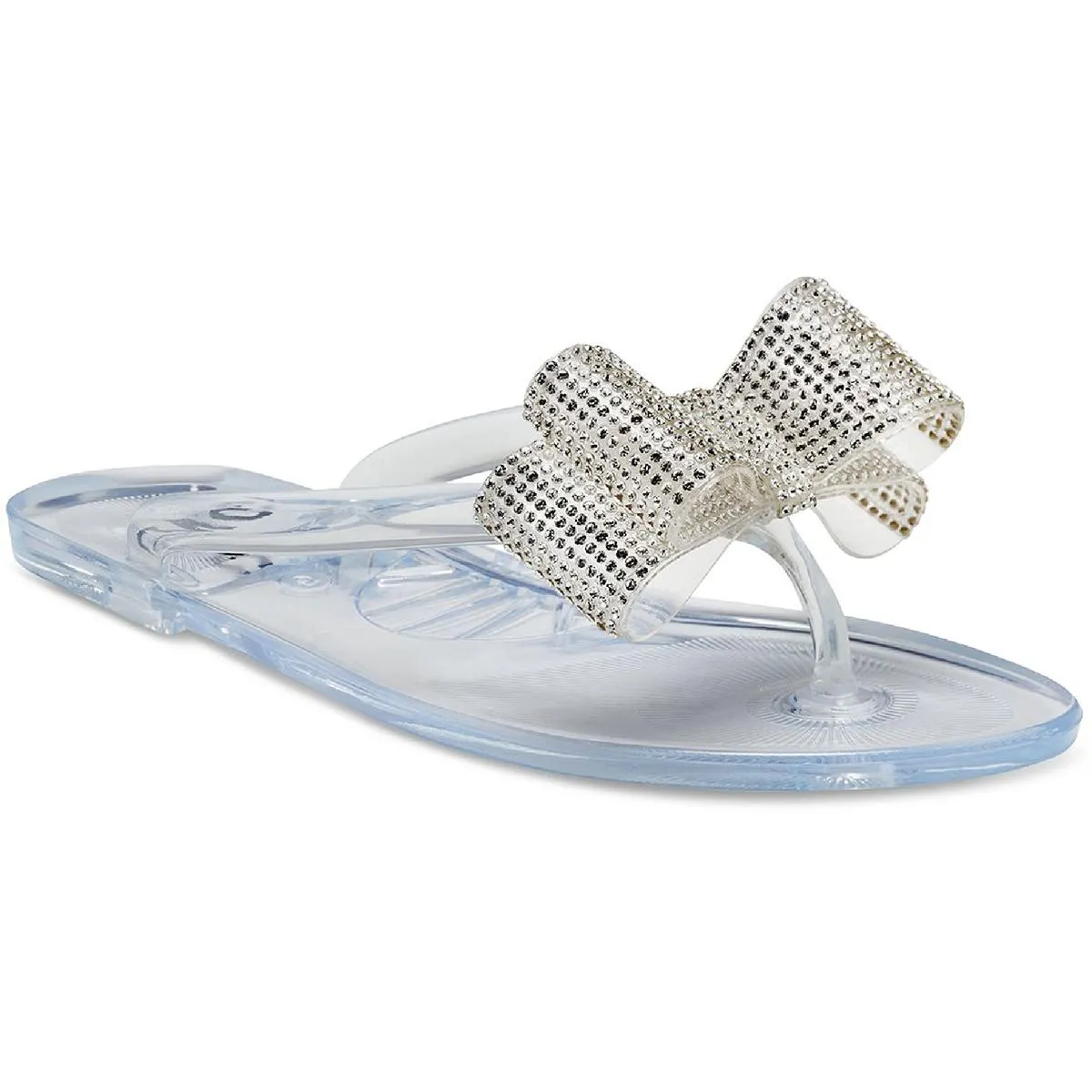 INC Womens Madena Jelly Thong Flip-Flops