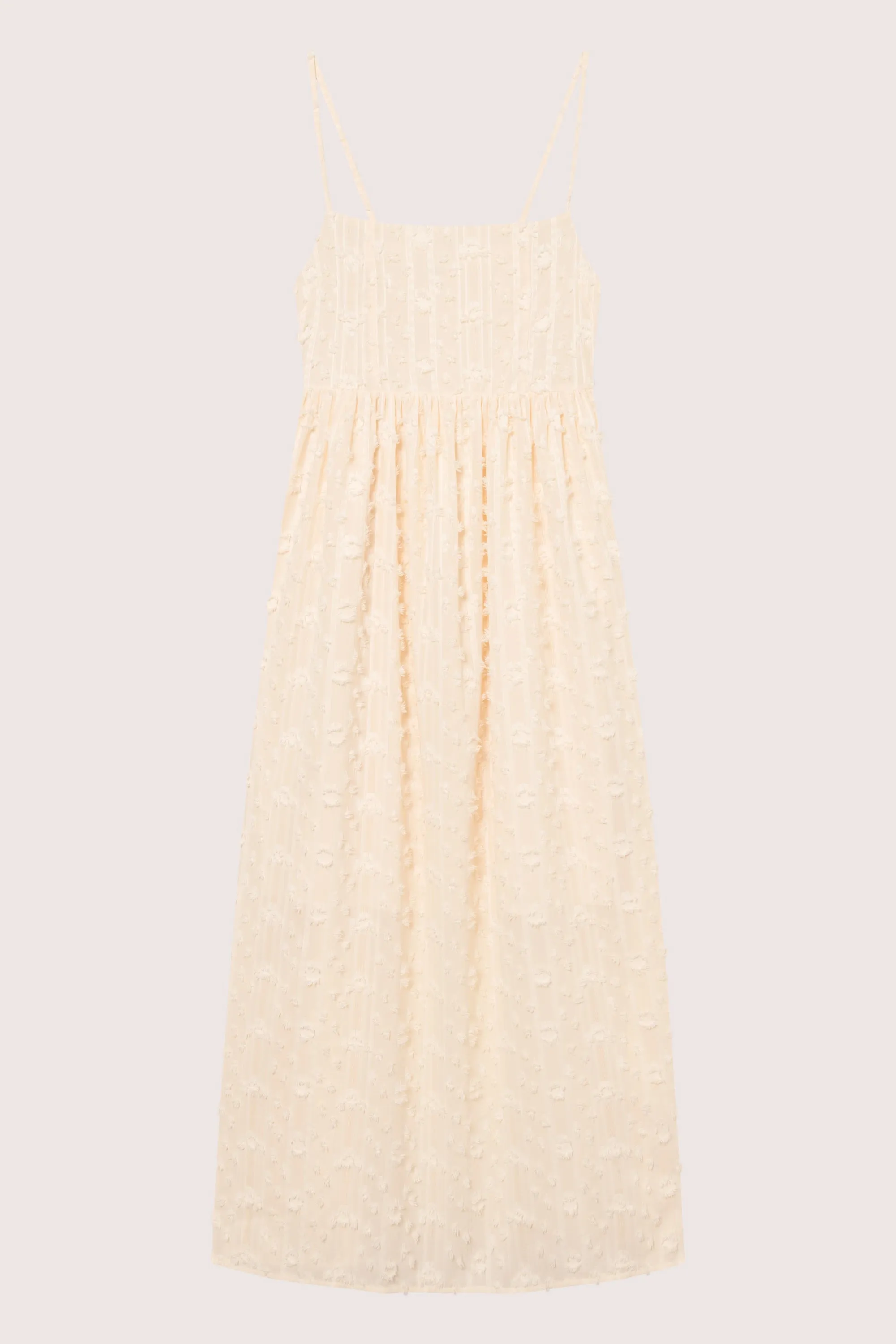 Julia Smock Dress - Vanilla