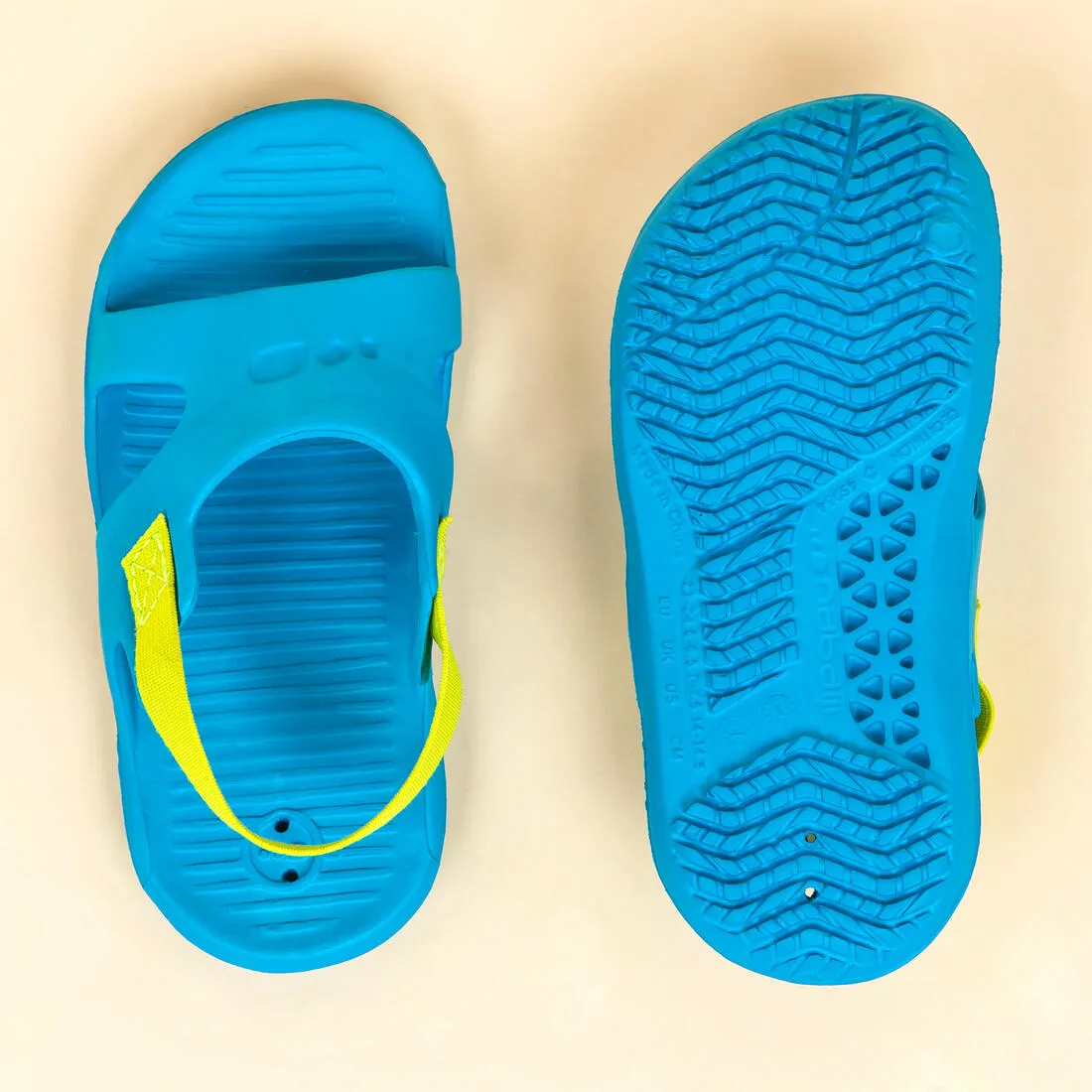 Kids' Pool Sandal SLAP 100 BASIC