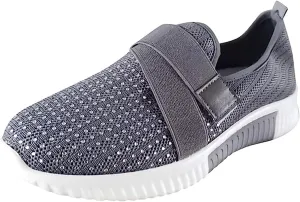 Ladmiple Walking Shoes Women Slip On Lightweight Running Shoes Athletic Tennis Workout Sneakers Casual Fashion Gym Shoes