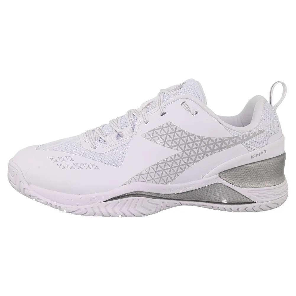 Men's Blushield Torneo 2 AG Wide Tennis Shoes White