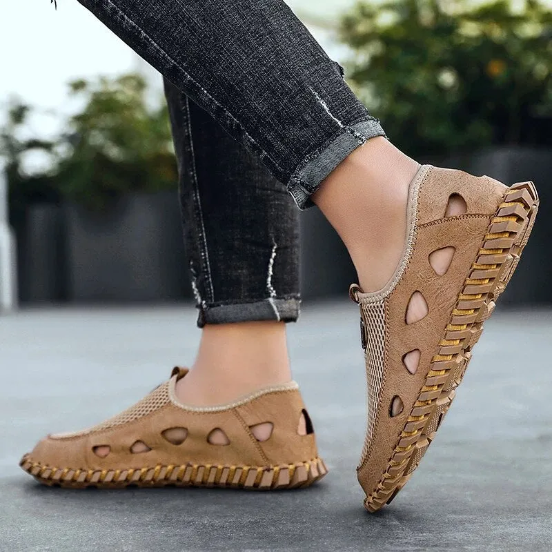 Men's  Handmade Flat Shoes