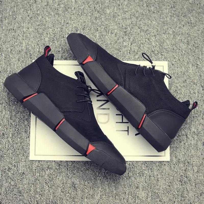 Men's leather casual Fashion Sneakers