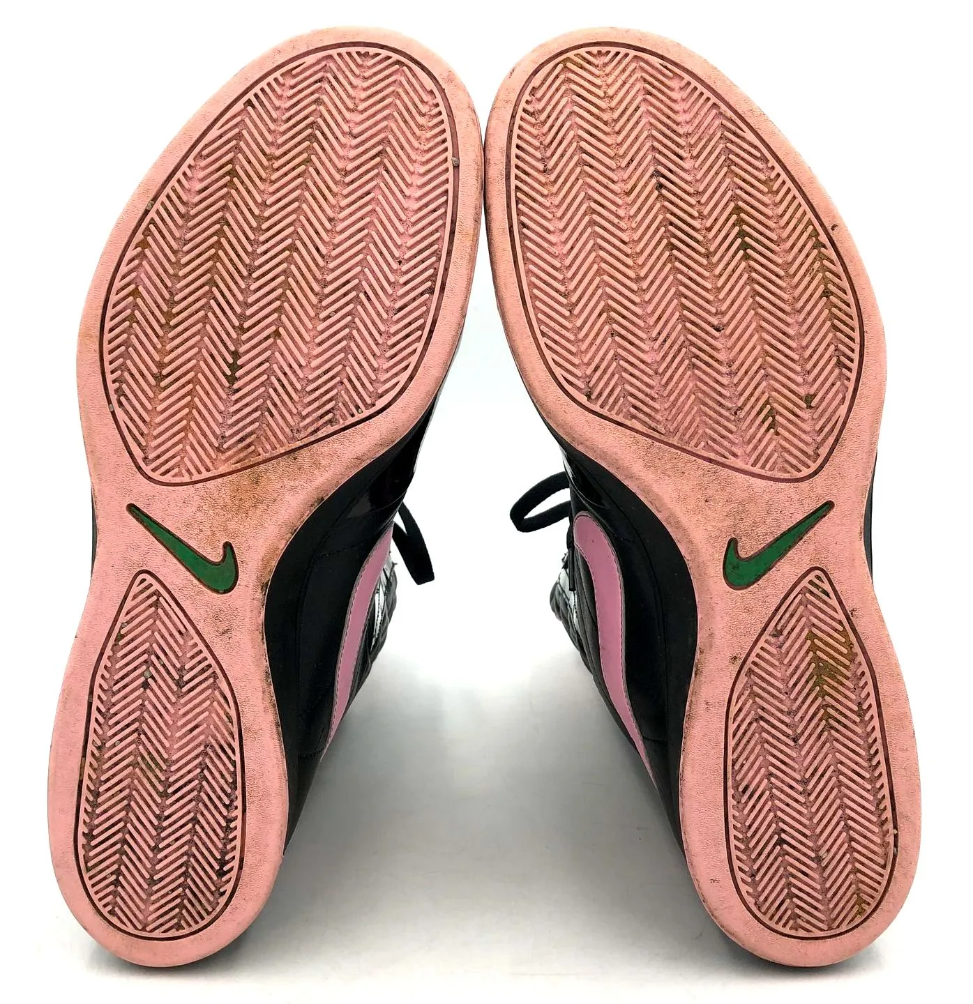 Nike 333891-063 Women's Sports Legend High Black/Pink Sneakers - Size 12 ( COA)