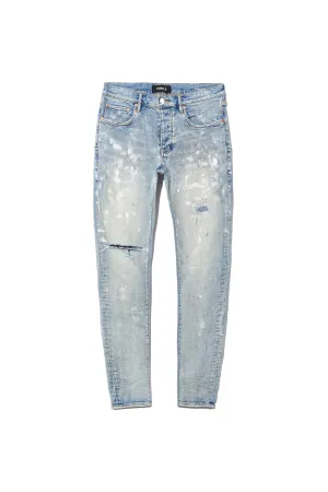 P001 Light Indigo Paint Blowout (Indigo) - P001-LIA