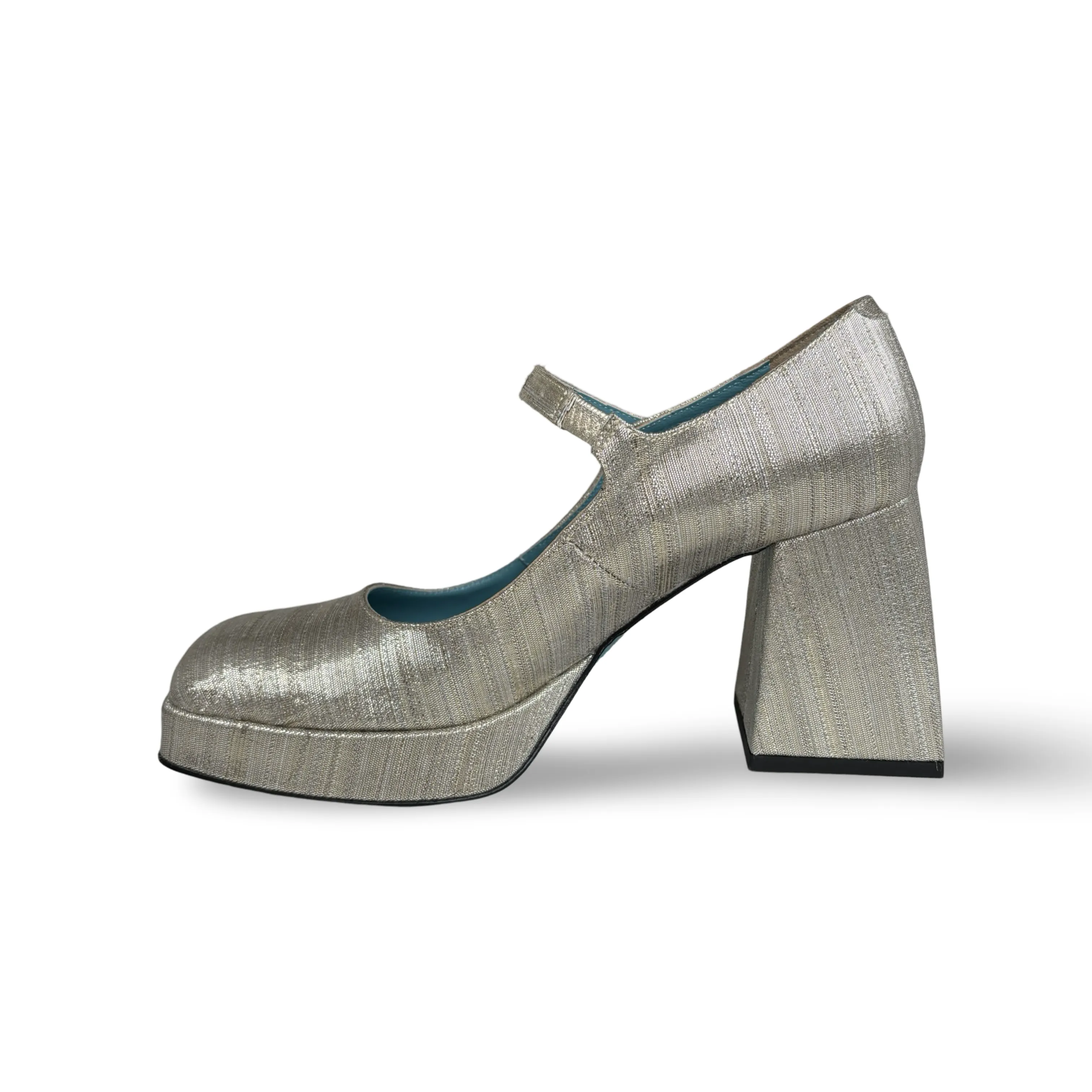 Pluma Metallic Maryjane Pump