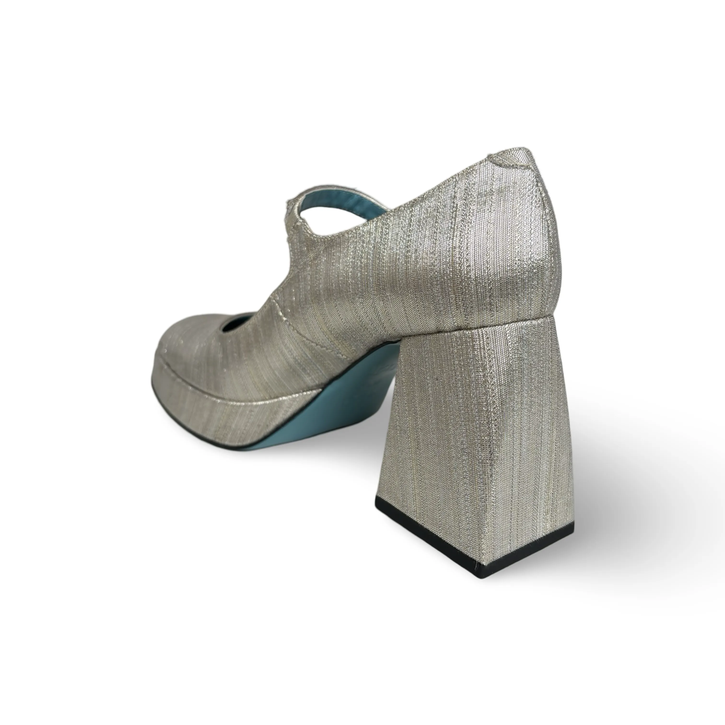 Pluma Metallic Maryjane Pump