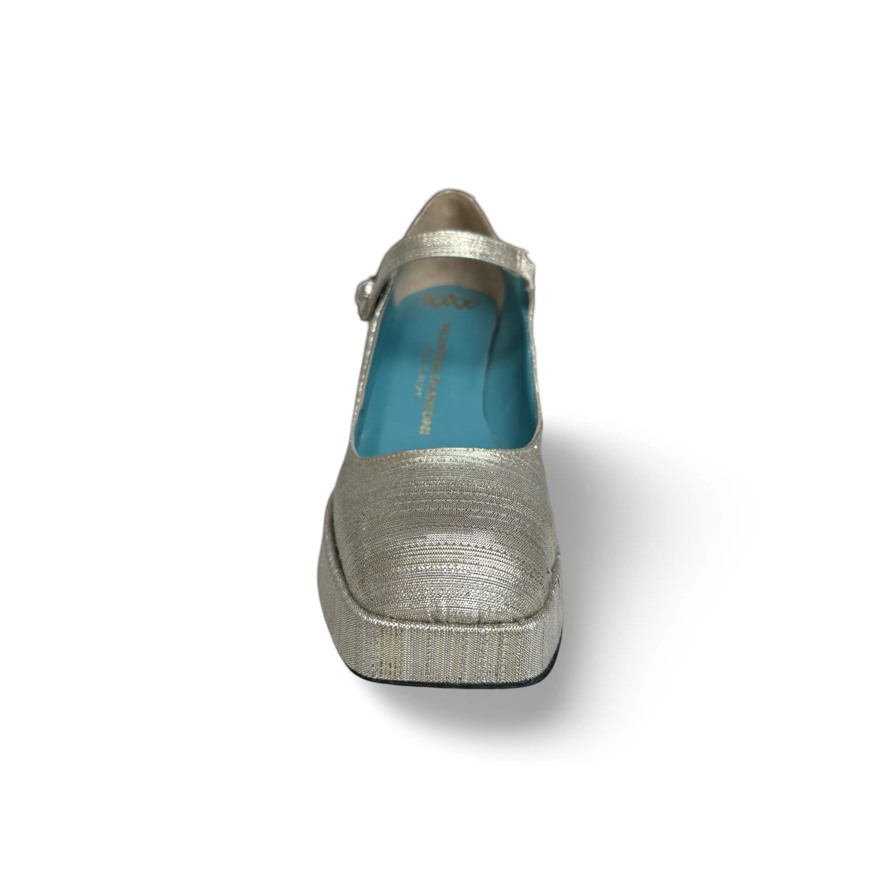 Pluma Metallic Maryjane Pump