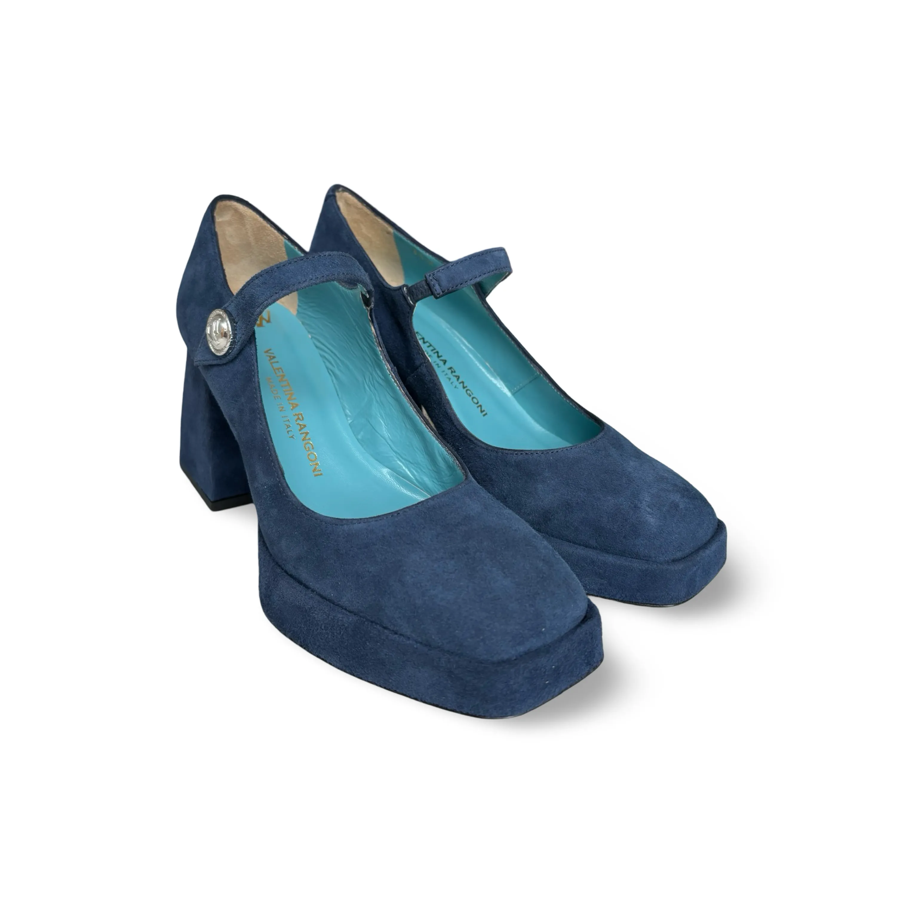 Pluma Navy Maryjane Pump