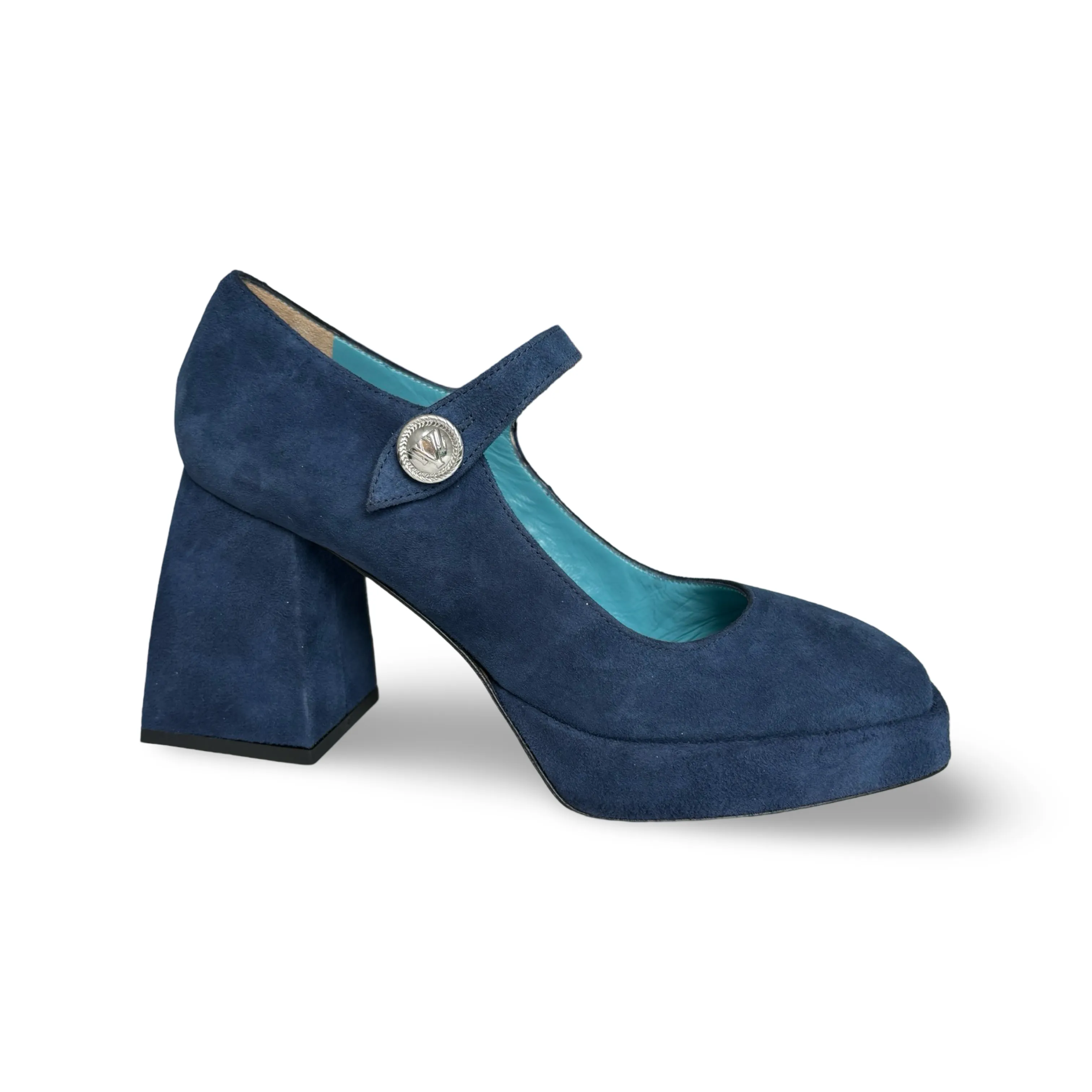 Pluma Navy Maryjane Pump