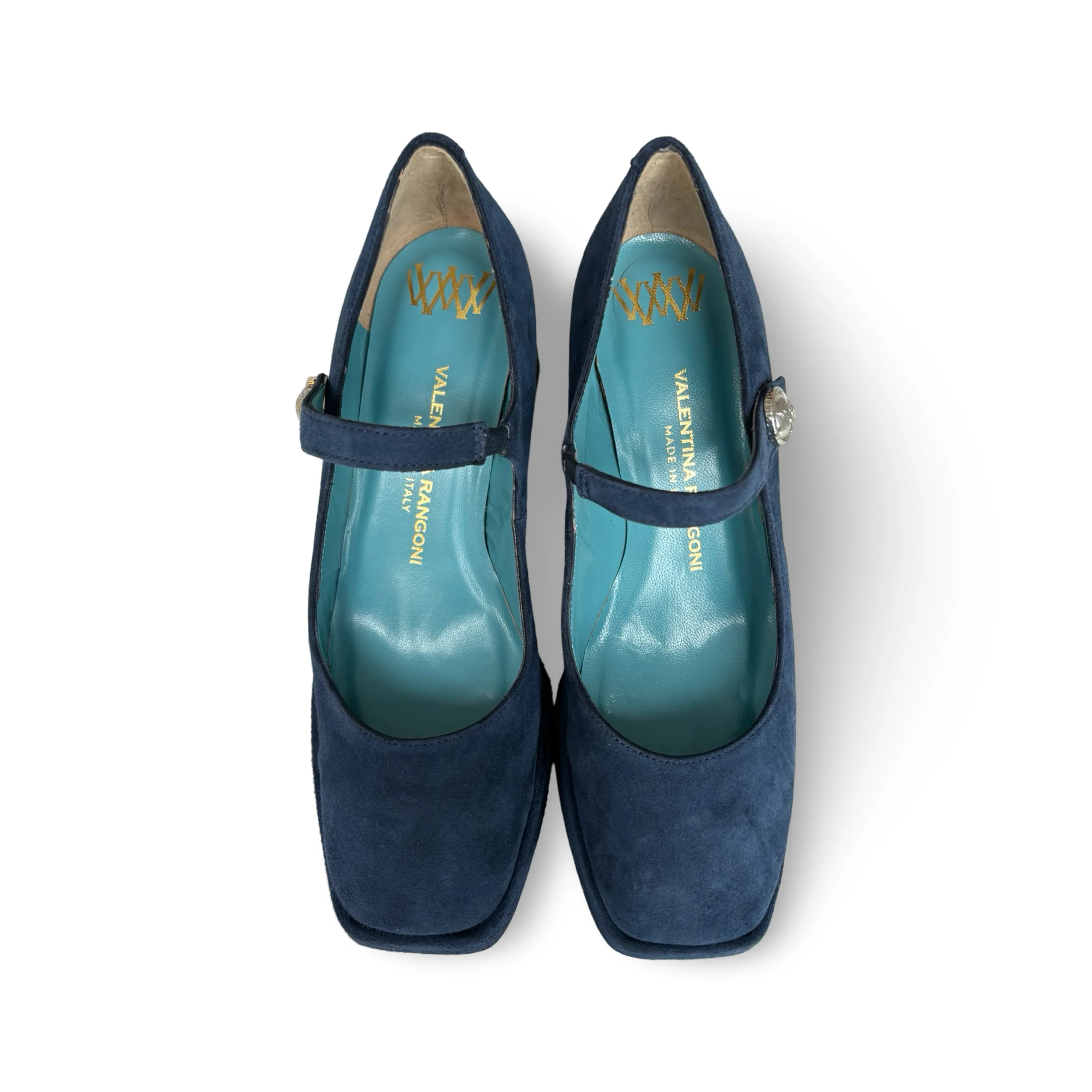 Pluma Navy Maryjane Pump
