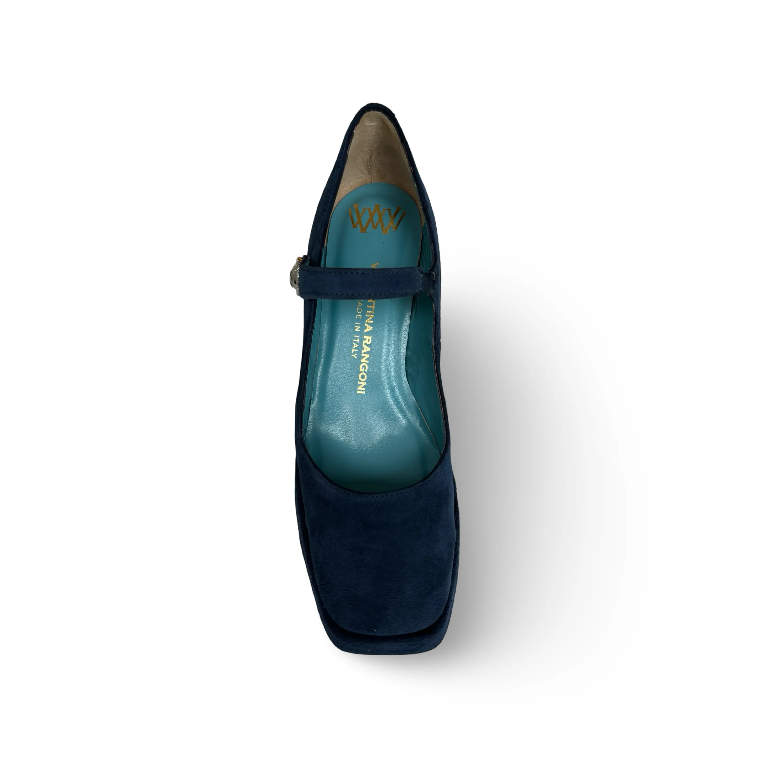 Pluma Navy Maryjane Pump