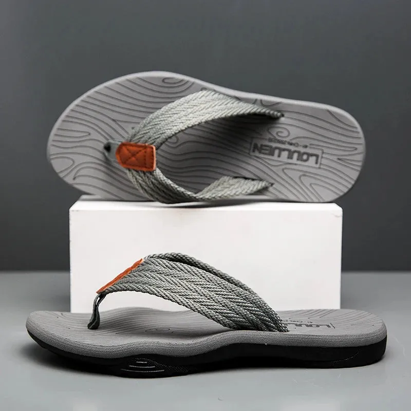 Premium Men's Beach Flip Flops