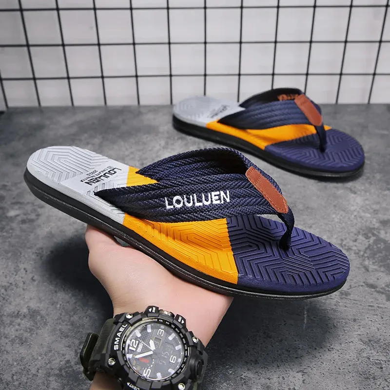 Premium Men's Beach Flip Flops