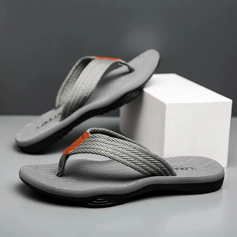 Premium Men's Beach Flip Flops