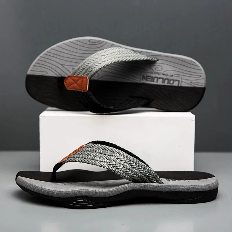 Premium Men's Beach Flip Flops