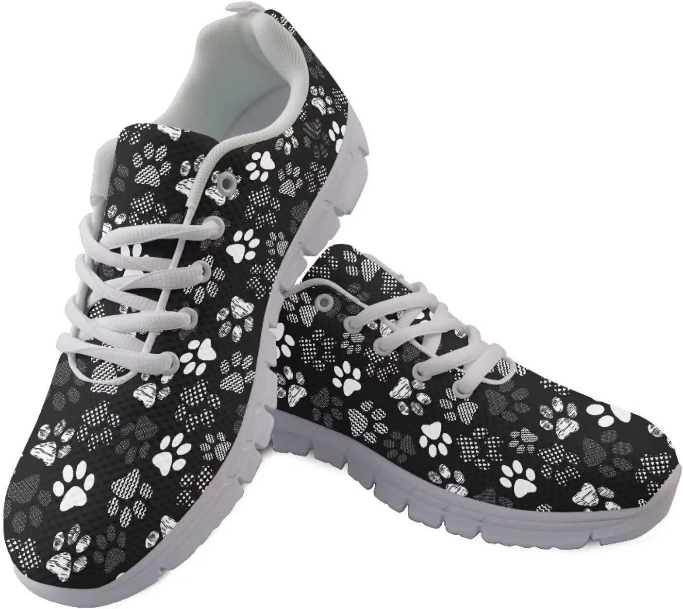 Sneakers for Women Light Lace-up Flats Sneakers Fashion Outdoor Walking Running Shoes