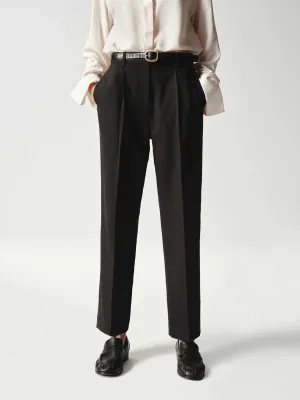 Straight Leg Ankle Pants