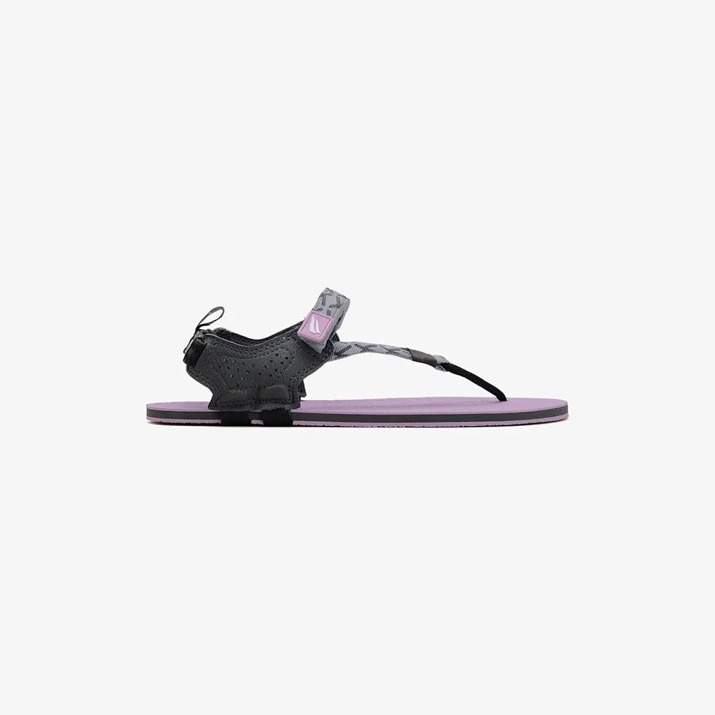 Tapak V1.5 Barefoot Flip Flops - Light Grey On Purple Mauve