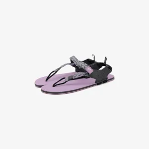 Tapak V1.5 Barefoot Flip Flops - Light Grey On Purple Mauve