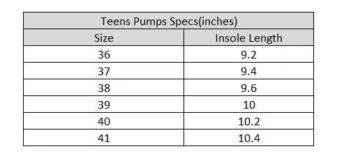 Teens Girls Pumps OS-11-Black.Grey