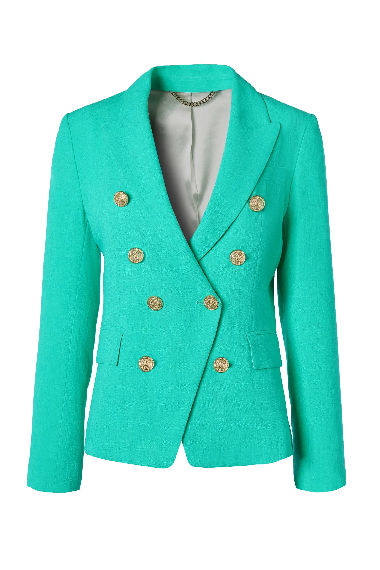 The Jade Linen Suit