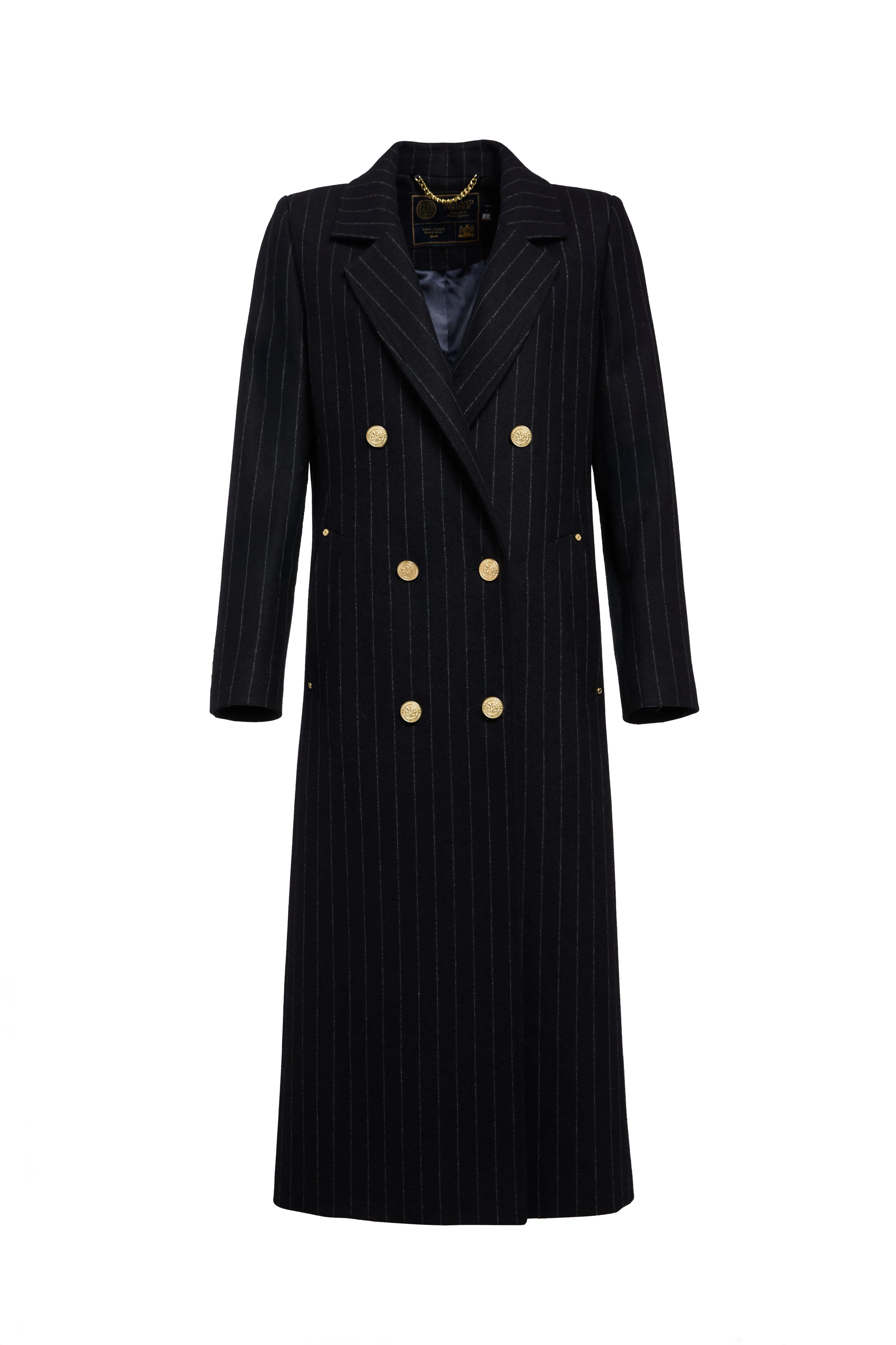 The Navy Chalk Pinstripe Suit