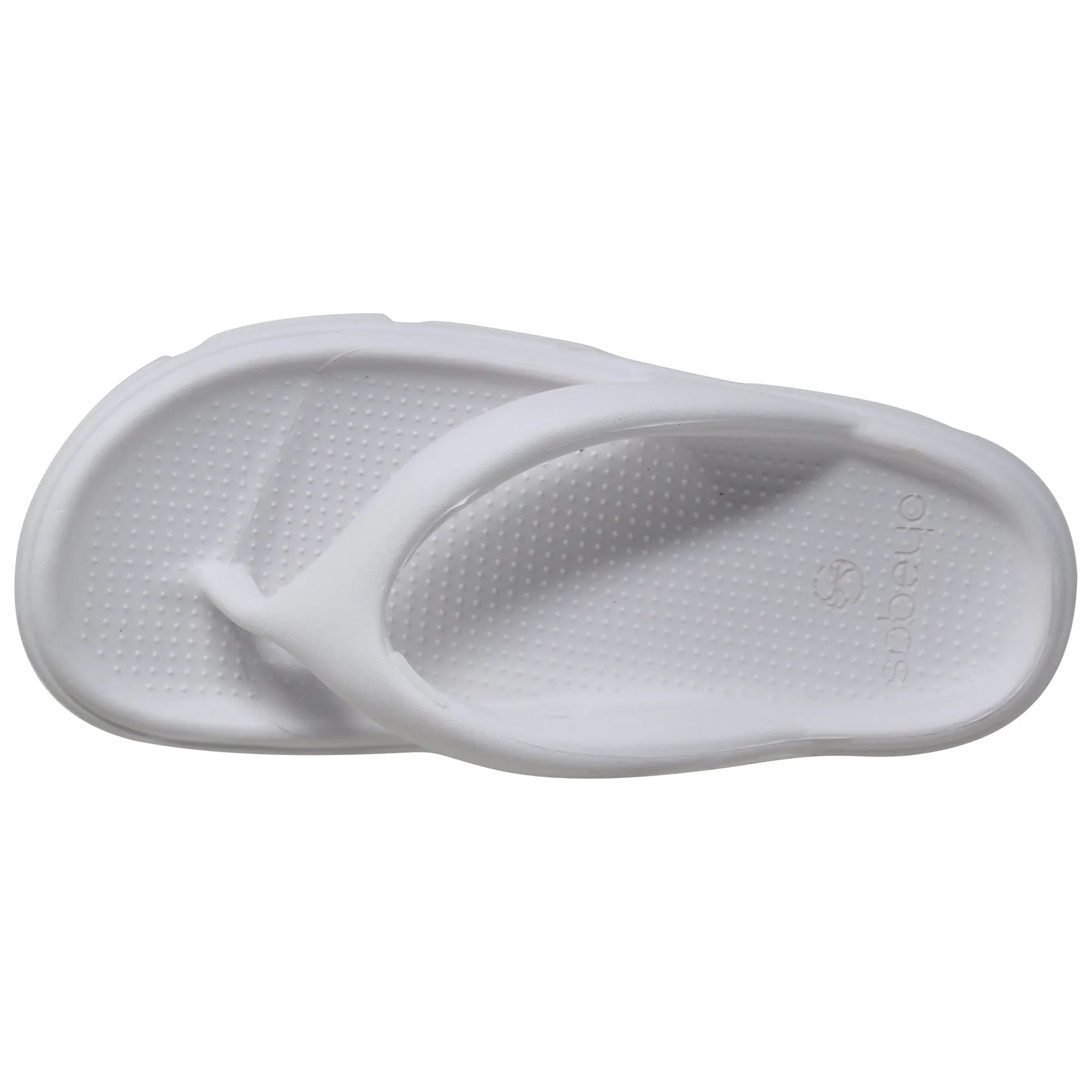 Thong Slide Chucky Sole Platform Sandals Light-Weight EVA White