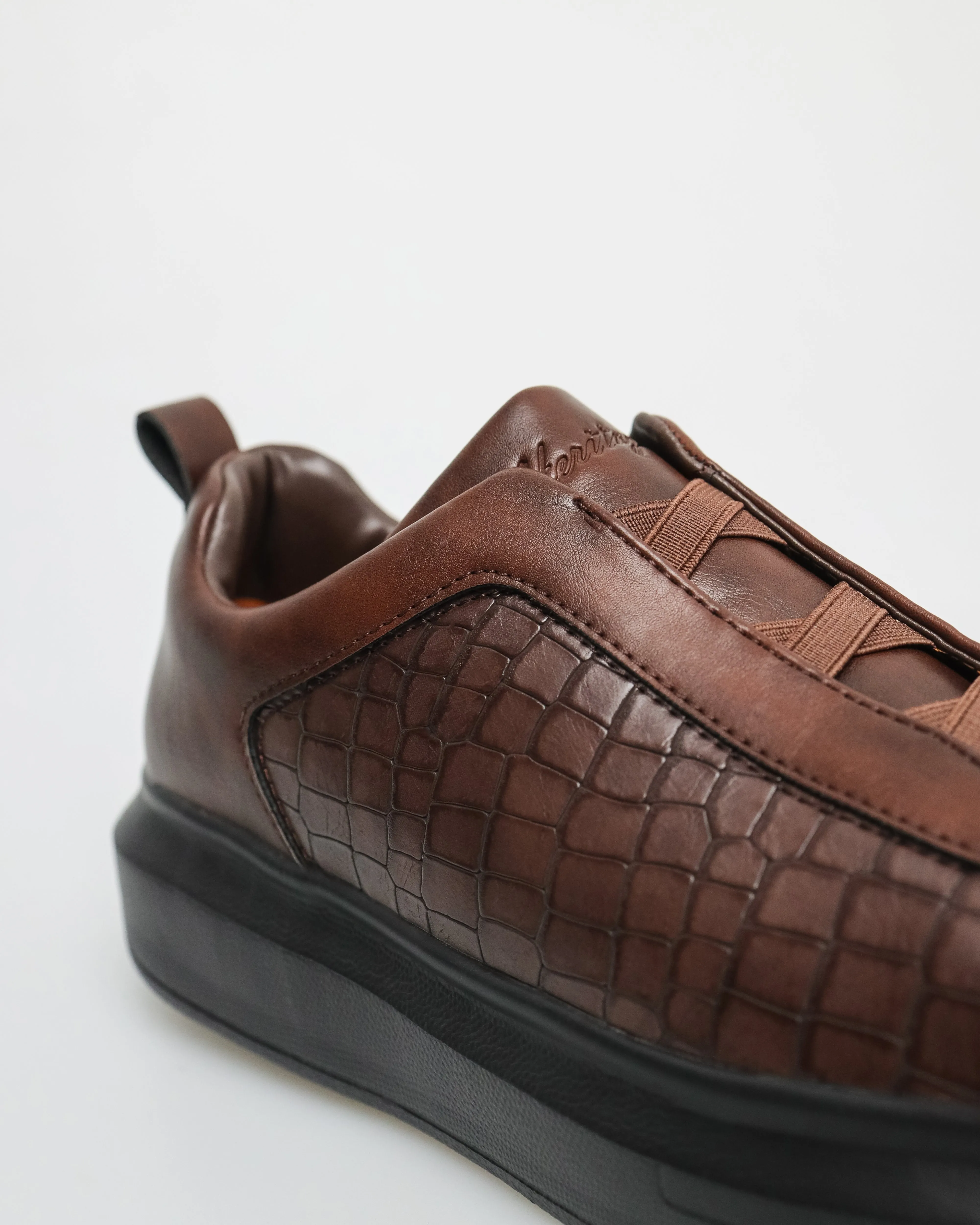 Tomaz C588 Men's Stretch Knit X-Strap Sneakers