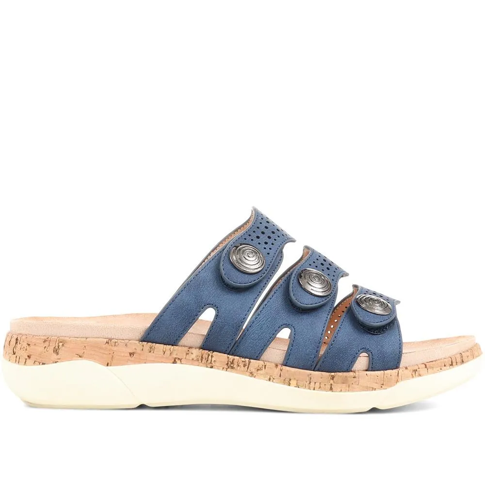 Touch-Fastening Mule Sandals - BAIZH37009 / 323 458
